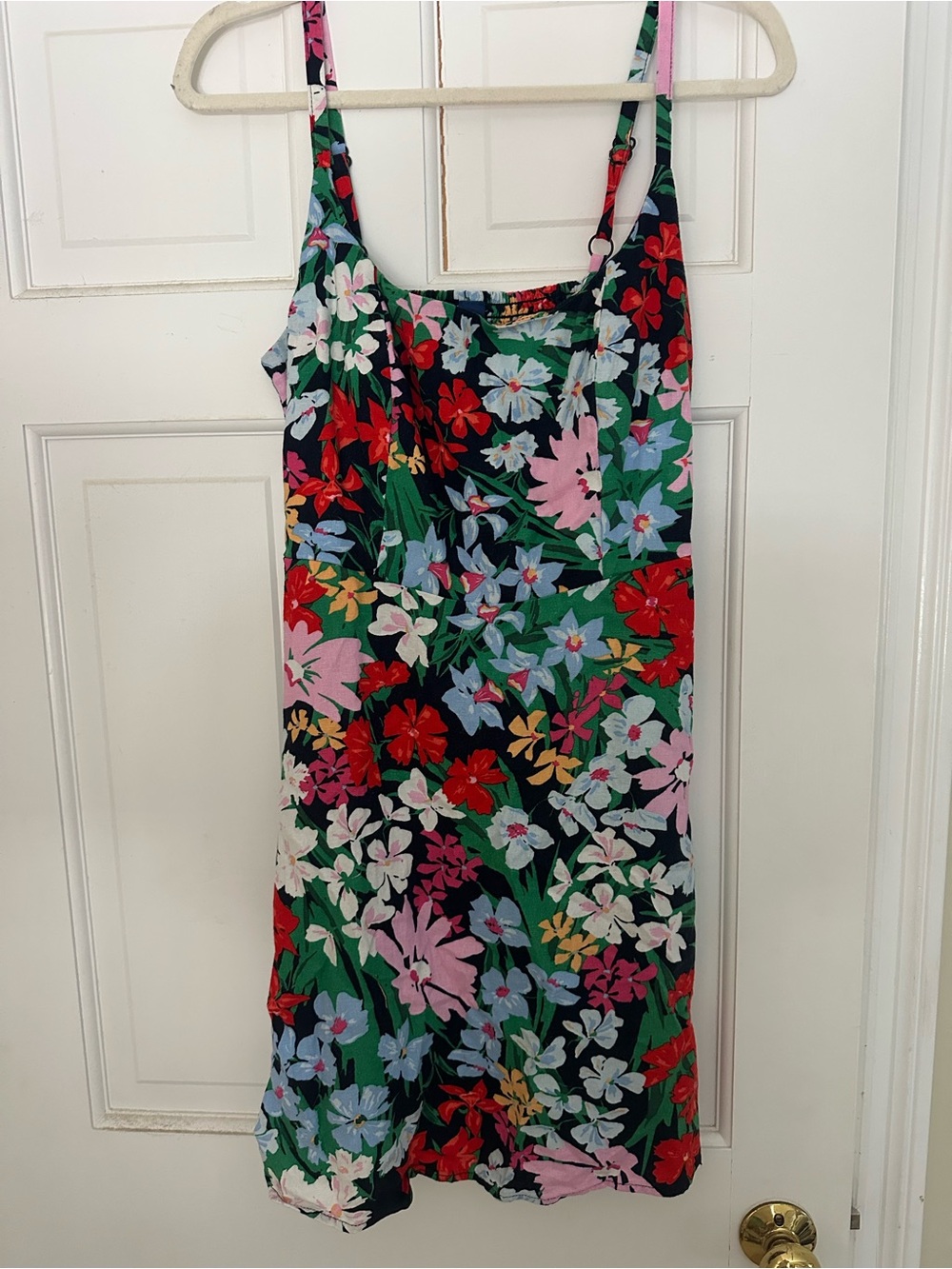 Old Navy Floral Slip Dress in Black, Red, Pink, Green, Blue